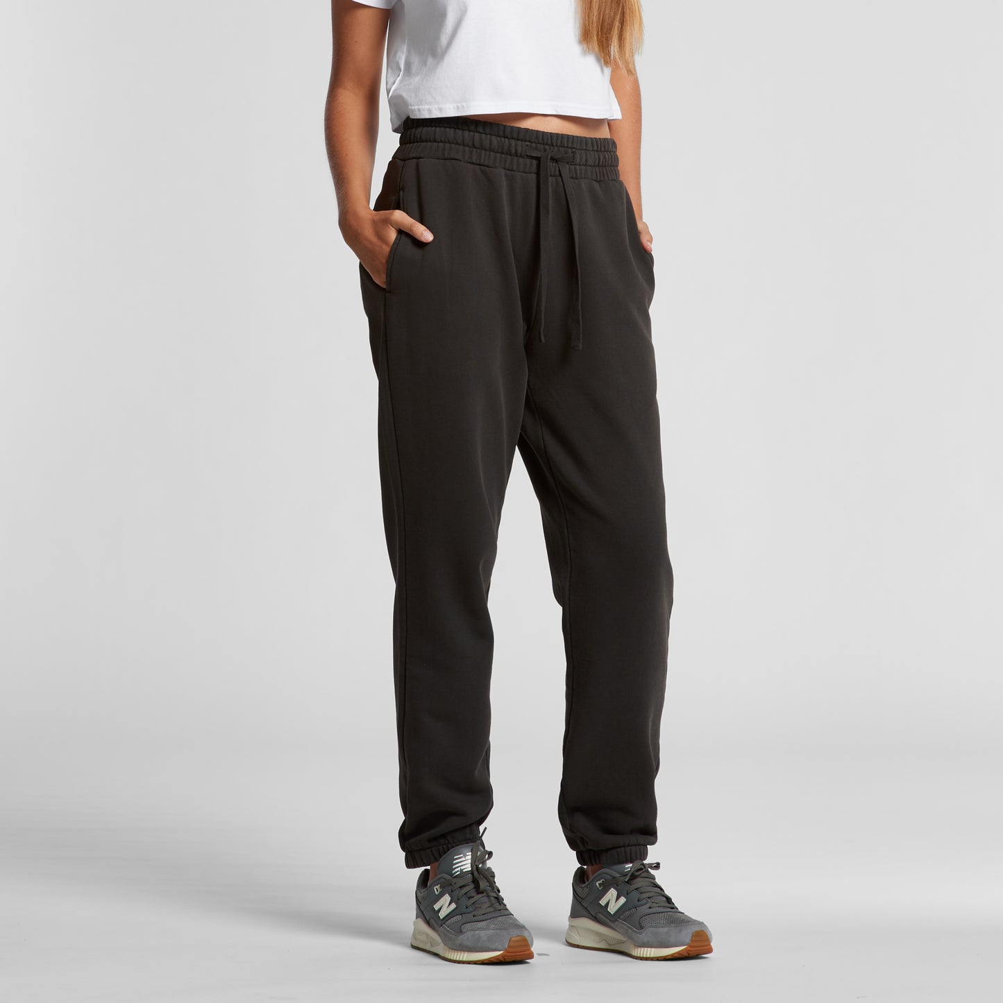Wo's Faded Track Pants - 4923