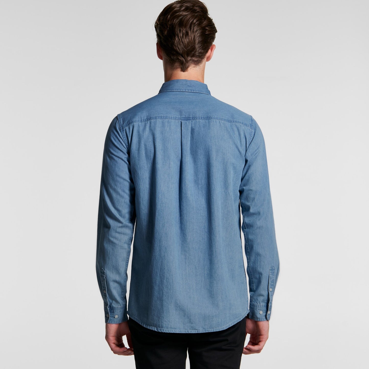 Mens Blue Denim Shirt - 5409