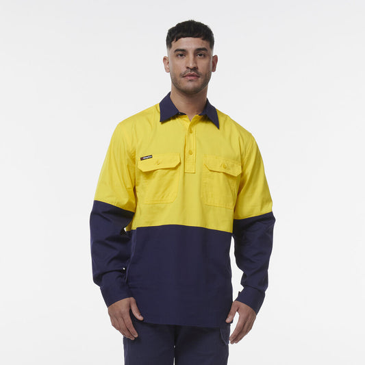 Workcool Vented Closed Front Spliced Shirt