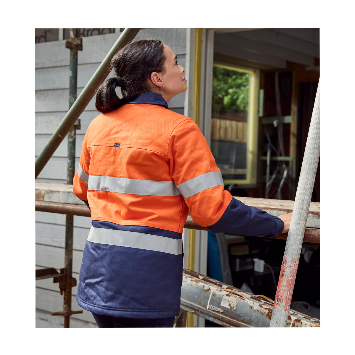 Bisley Ladies Taped Drill Jacket BKL6710T