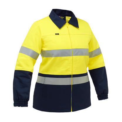Bisley Ladies Taped Drill Jacket BKL6710T
