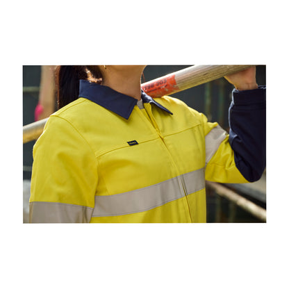Bisley Ladies Taped Drill Jacket BKL6710T