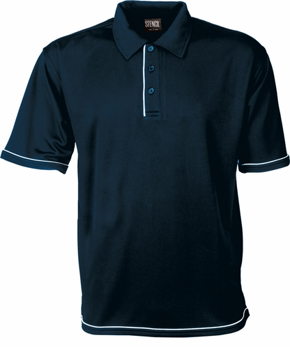 Stencil Original Cool Dry Mens S/S Polos (1010)