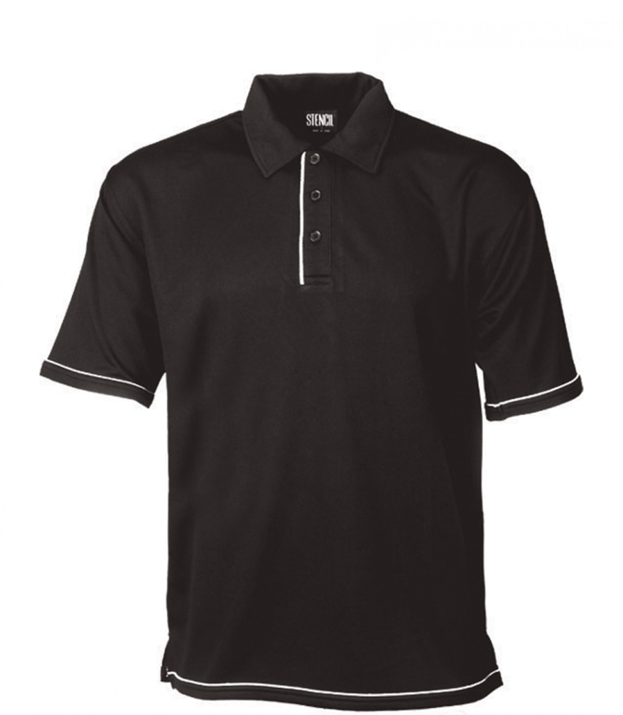 Stencil Original Cool Dry Mens S/S Polos (1010)