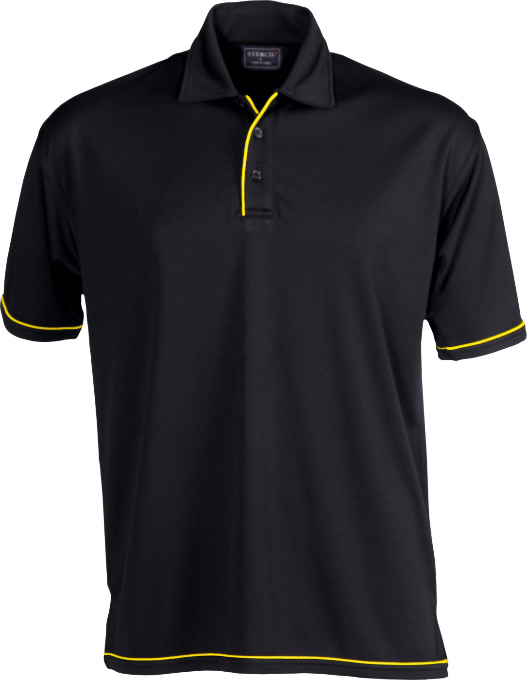 Stencil Original Cool Dry Mens S/S Polos (1010)