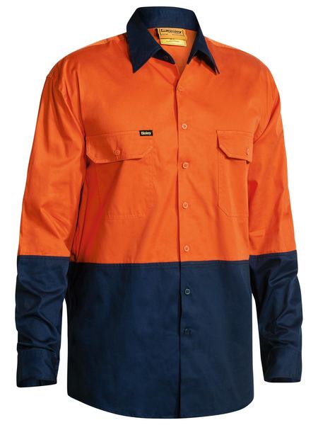 Hi Vis Cool Lightweight Drill Shirt - Shop