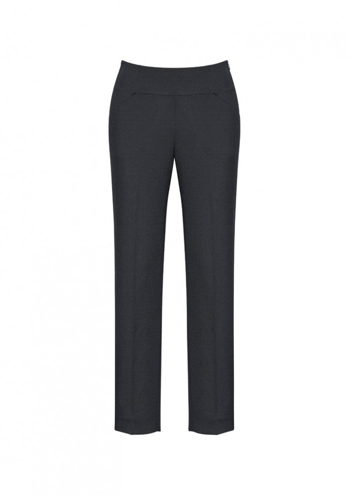 Biz Corporate Ladies Bandless Slim Leg Pant (10121)