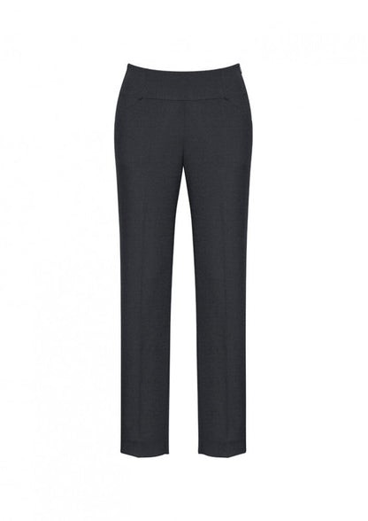 Biz Corporate Ladies Bandless Slim Leg Pant (10121)