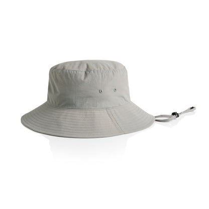 Nylon Wide Brim Bucket Hat - 1174