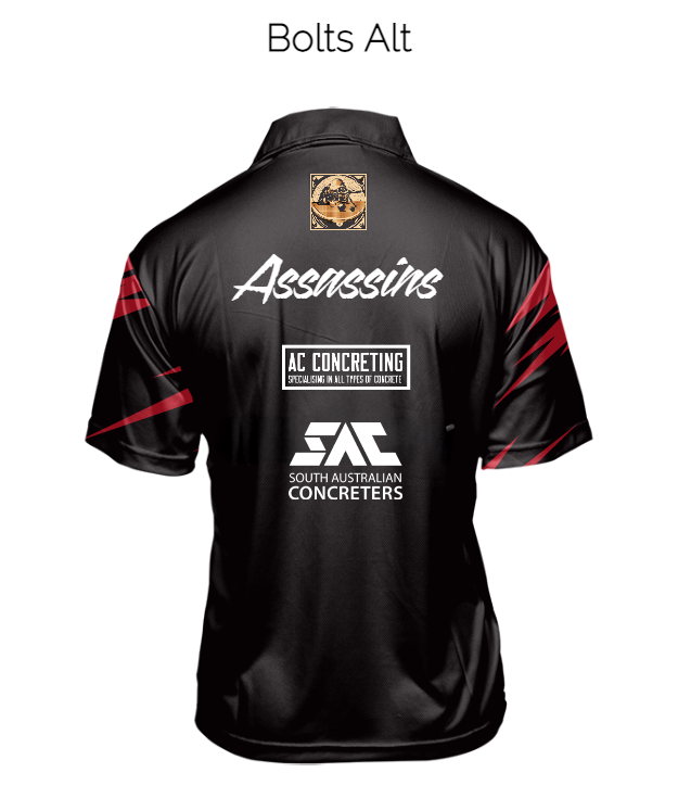 ASSASSINS 2026 SUBLIMATED POLOS