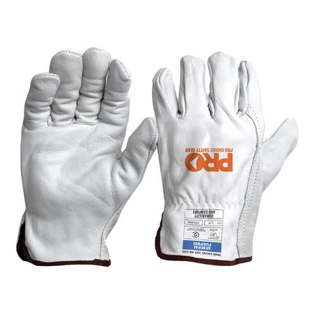 Riggamate Natural Cowgrain Gloves x12