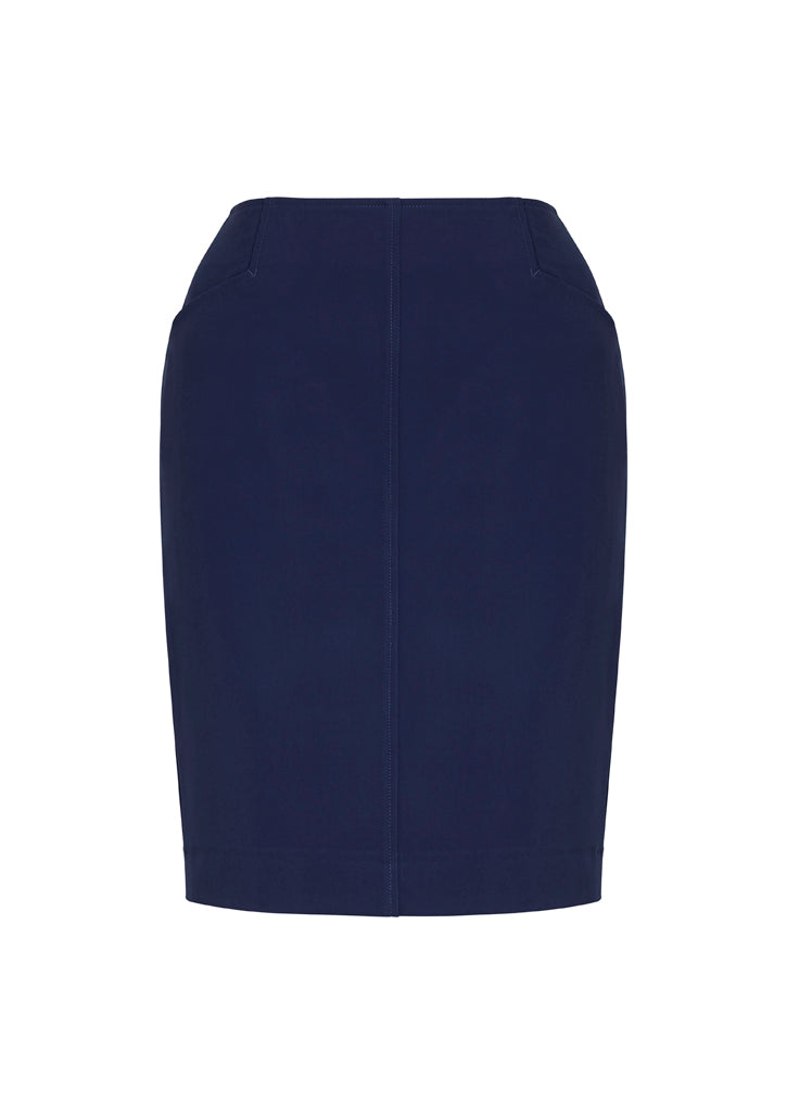 Biz Corporate Womens Bandless Pencil Skirt (20717)