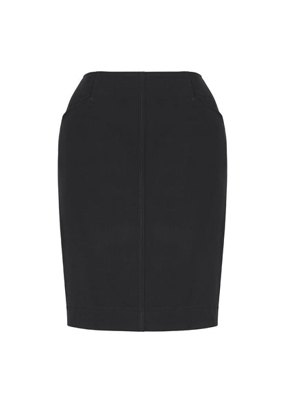 Biz Corporate Womens Bandless Pencil Skirt (20717)