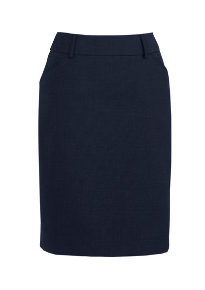 Biz Corporate Womens Multi-Pleat Skirt (24015)