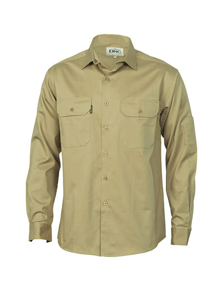DNC Cool Breeze Work Shirt Long Sleeve (3208)