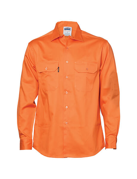 DNC Cool Breeze Work Shirt Long Sleeve (3208)