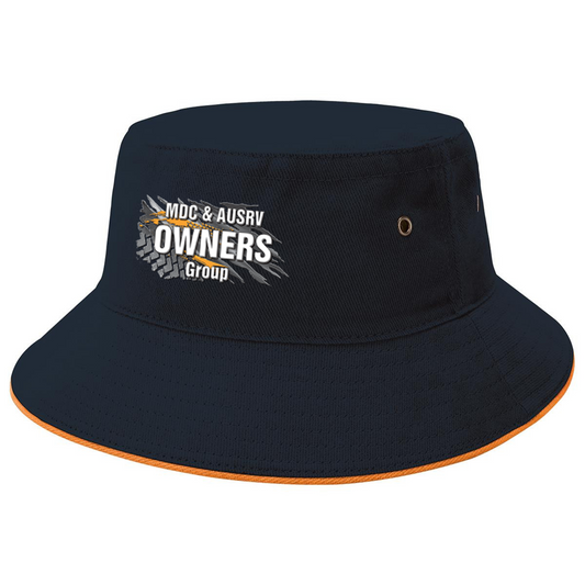 MAOG 4007 Sandwich Brim Bucket Hat