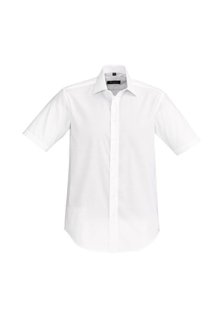 Biz Corporate Mens Hudson Short Sleeve Shirt (40322)