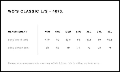 BBH Women's Classic L/S Tee (longer)