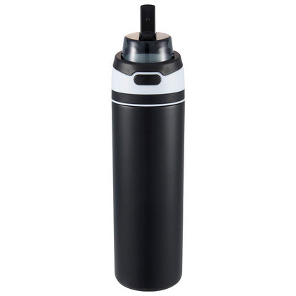 Elvin 900ml Recycled Stainless Flip Straw Bottle