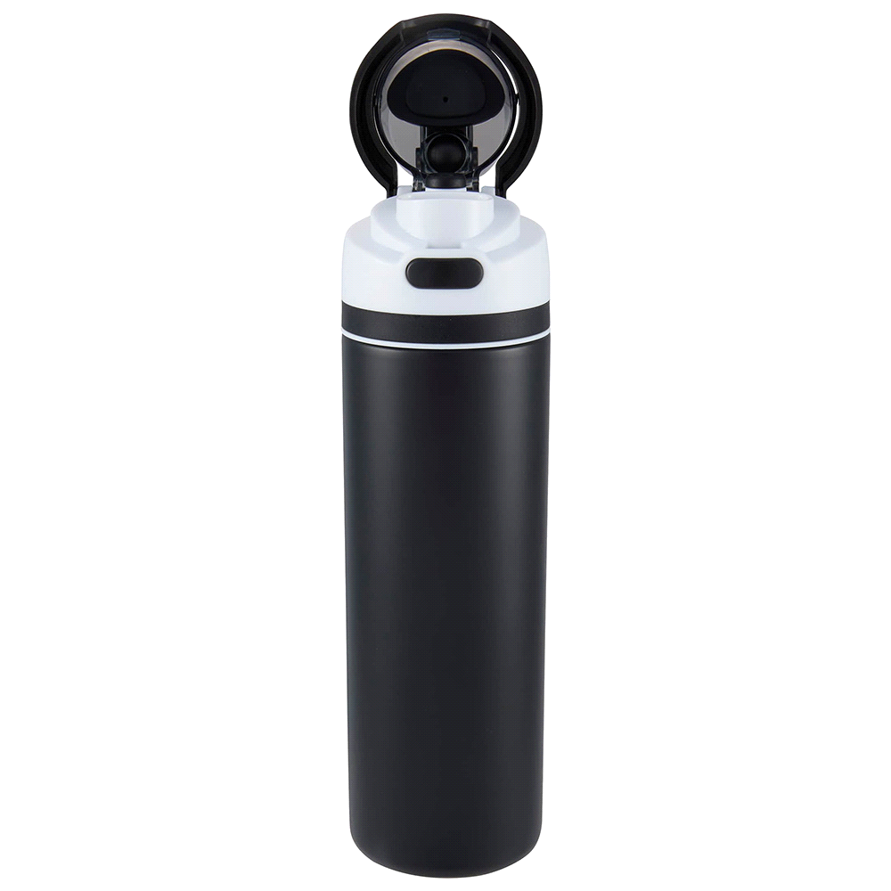 Elvin 900ml Recycled Stainless Flip Straw Bottle