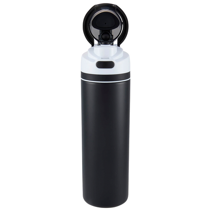 Elvin 900ml Recycled Stainless Flip Straw Bottle