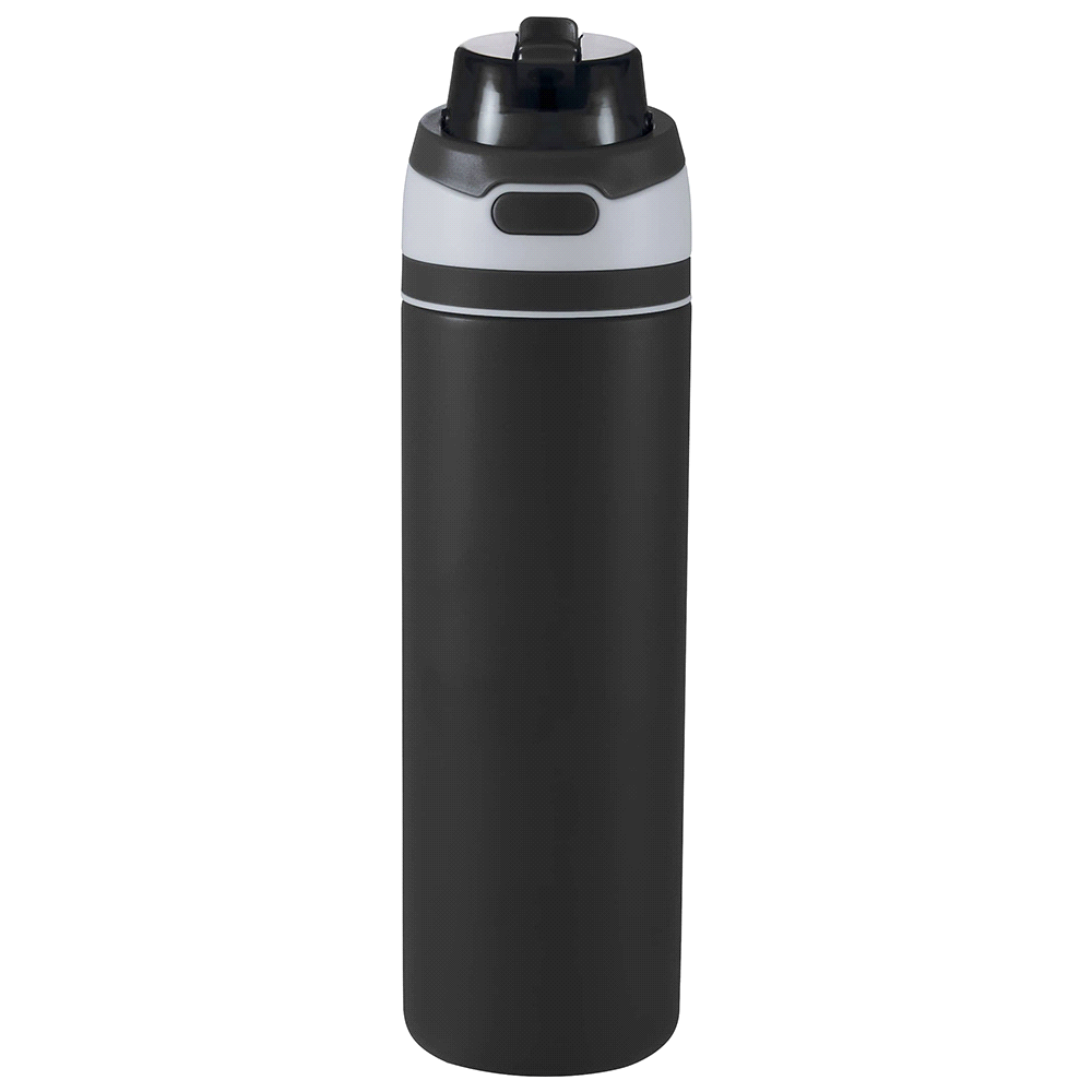 Elvin 900ml Recycled Stainless Flip Straw Bottle