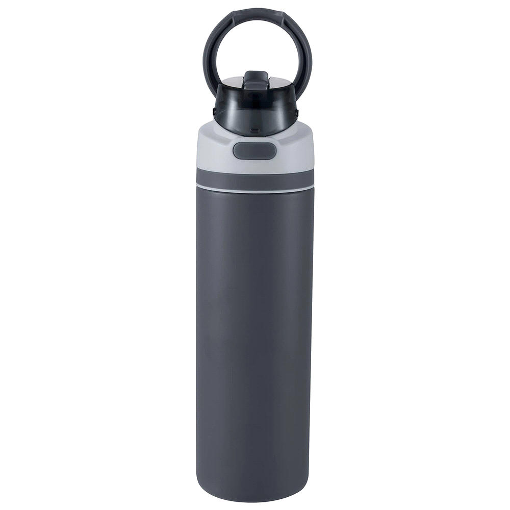 Elvin 900ml Recycled Stainless Flip Straw Bottle