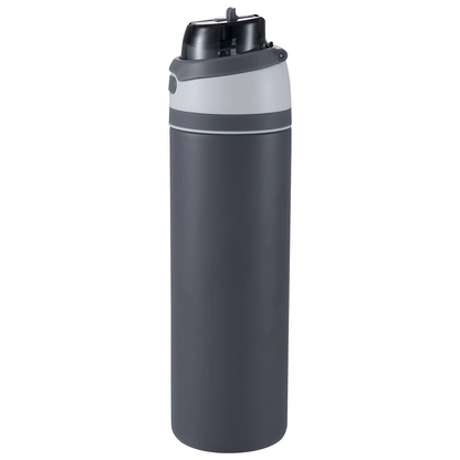 Elvin 900ml Recycled Stainless Flip Straw Bottle