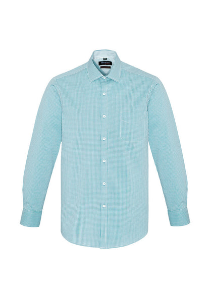 Biz Corporate Mens Newport Long Sleeve Shirt (42520)