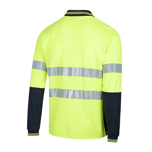 Workit Long Sleeve Poly Cotton Taped Polo Shirt  | 5004T