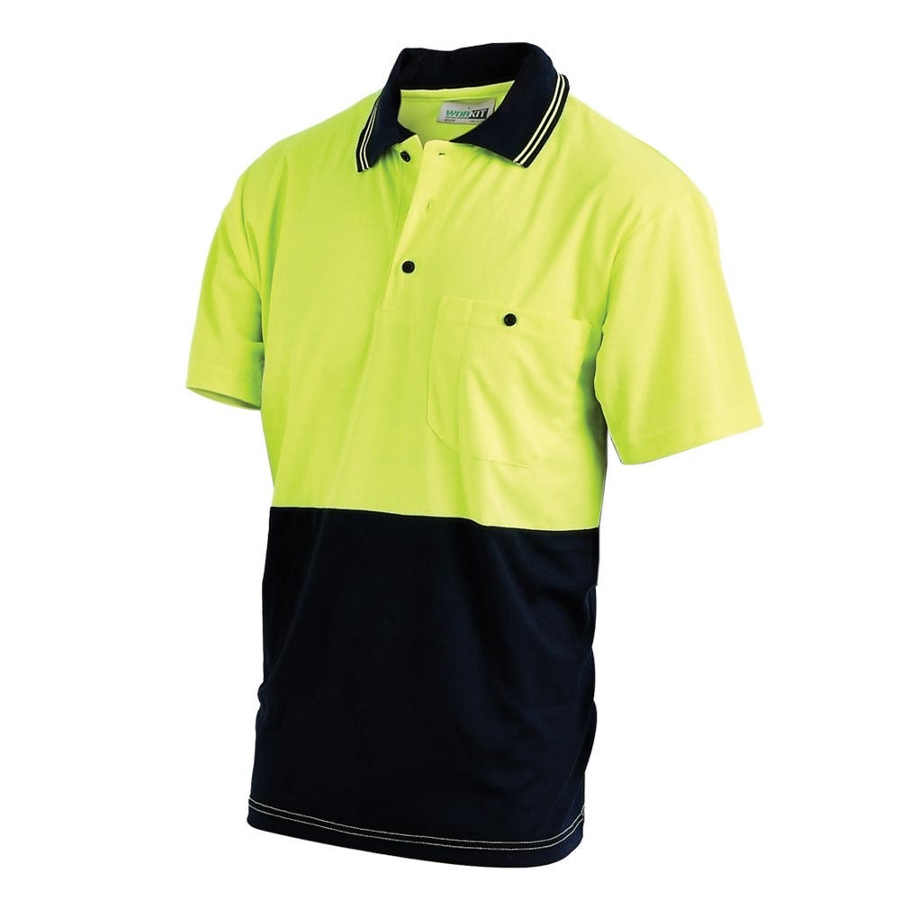 Workit Short Sleeve Poly Cotton Polo Shirt | 5005
