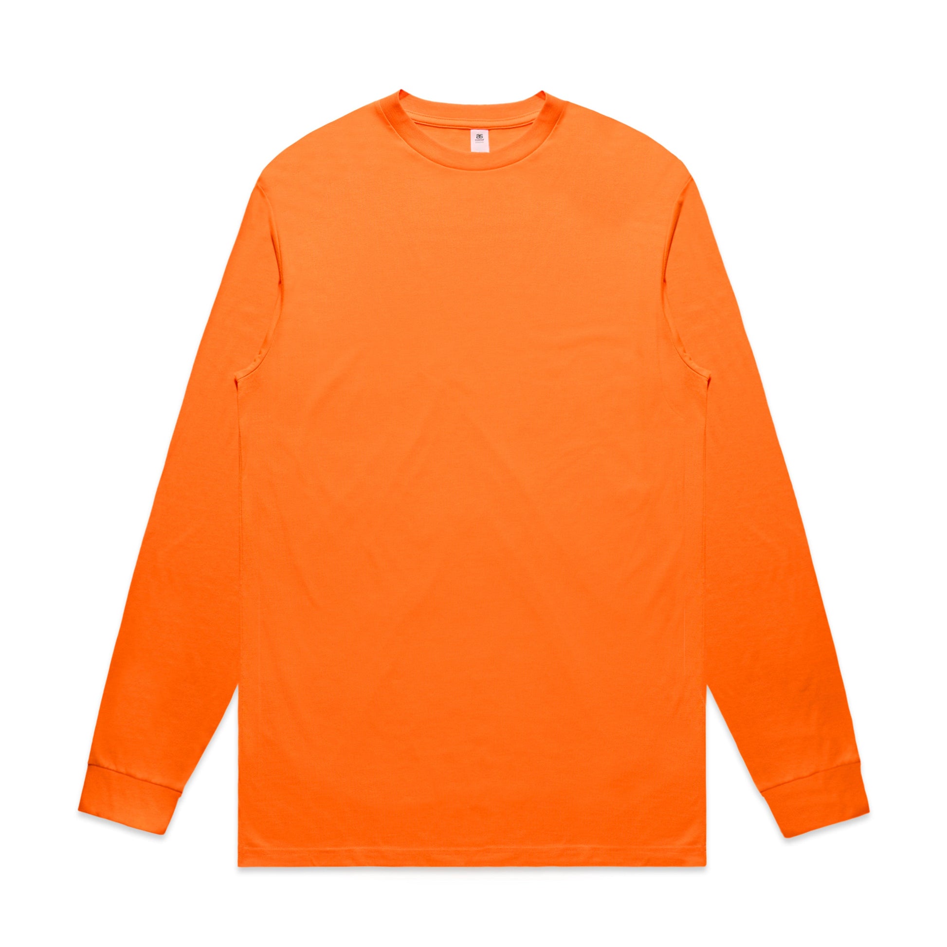 Mens Block Safety L/S Tee (Safety Colours) - 5054F