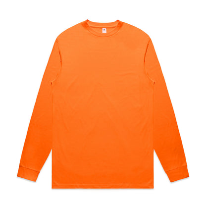 Mens Block Safety L/S Tee (Safety Colours) - 5054F