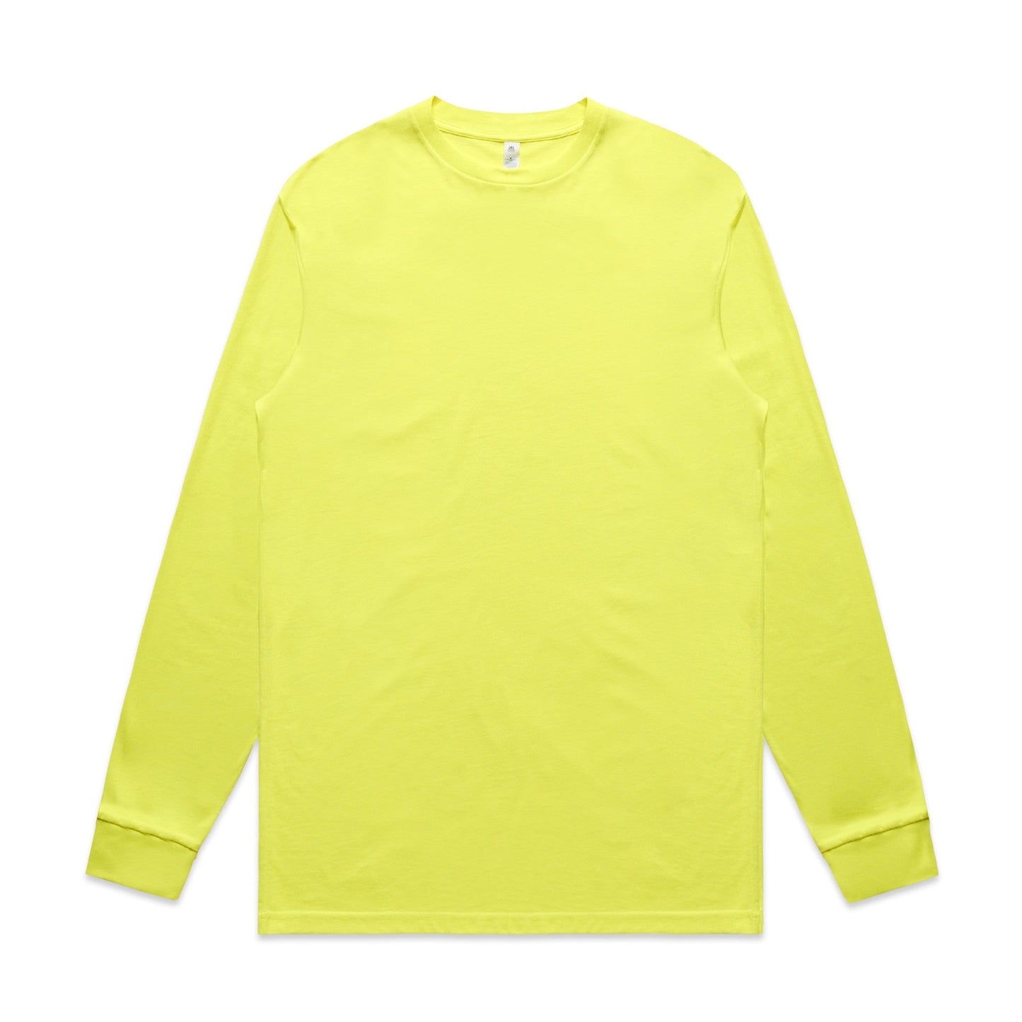 Mens Block Safety L/S Tee (Safety Colours) - 5054F