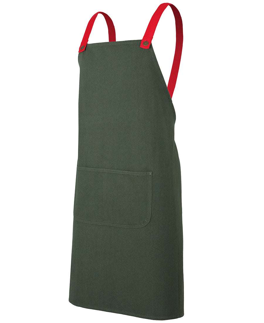 JB'S CROSS BACK CANVAS APRON (WITHOUT STRAPS)