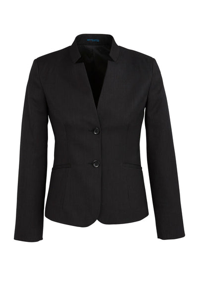 Biz Corporate Womens Short Jacket with Reverse Lapel (60113)