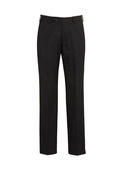 Biz Corporate Mens Slim Fit Flat Front Pant Stout (70716S)