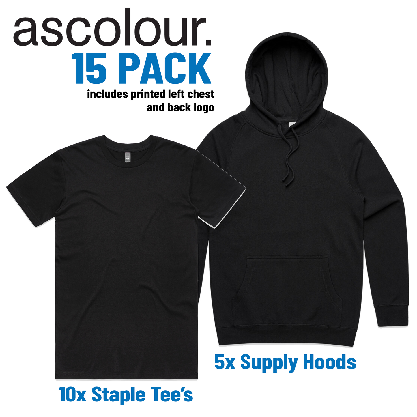 AS COLOUR 15 PACK