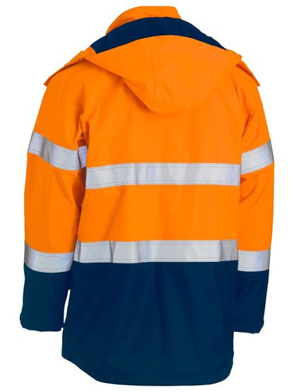 Taped Hi Vis Fr Wet Weather Shell Jacket - BJ8110T