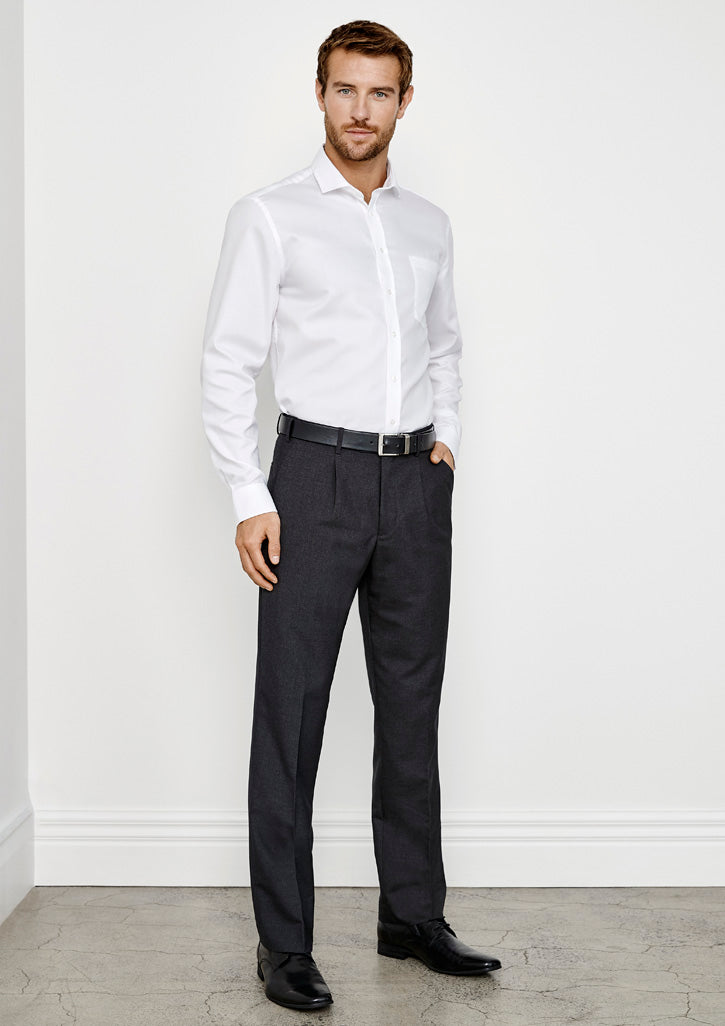 Biz Collection Mens Classic Pleat Front Pant (BS29110)