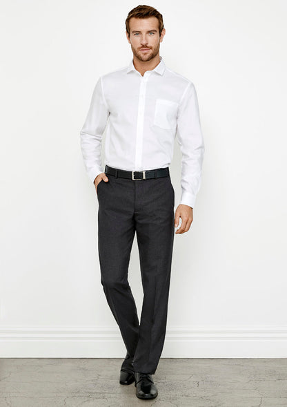 Biz Collection Mens Classic Flat Front Pant (BS29210)