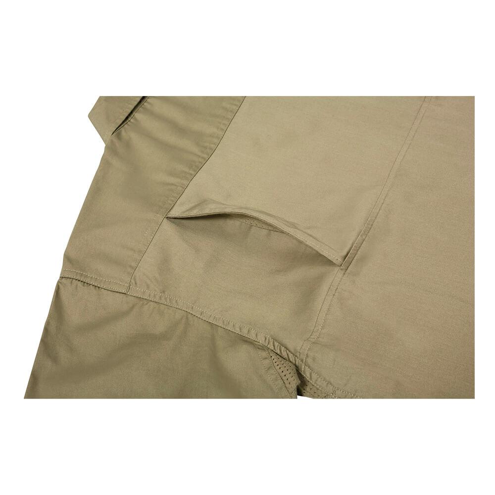 Bisley BS1893 Lightweight Cotton Drill Shirt Short Sleeve Khaki