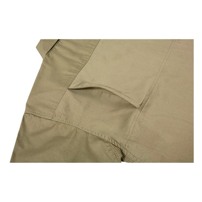 Bisley BS1893 Lightweight Cotton Drill Shirt Short Sleeve Khaki