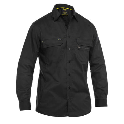 Bisley BS6490 Men’s X Airflow Laser Shirt Black