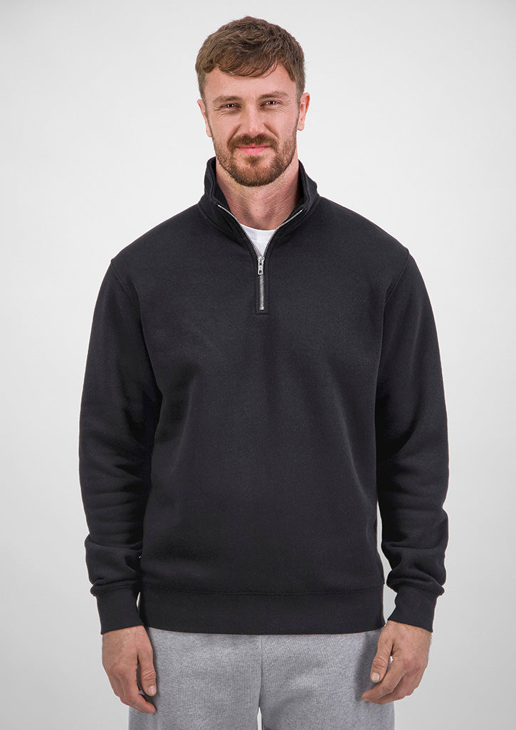 GoodMates Black Mens Everyday 1/4 Zip (X2006M)