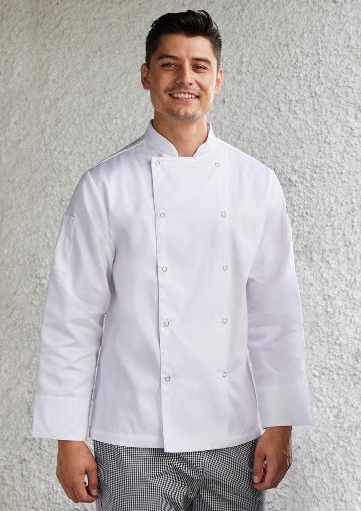 Biz Collection Zest Mens L/S Chef Jacket (CH232ML)