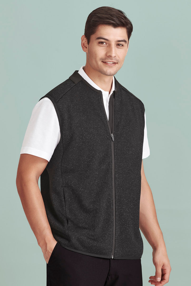 Biz Care NOVA Mens Knit Vest-(CO343MV)