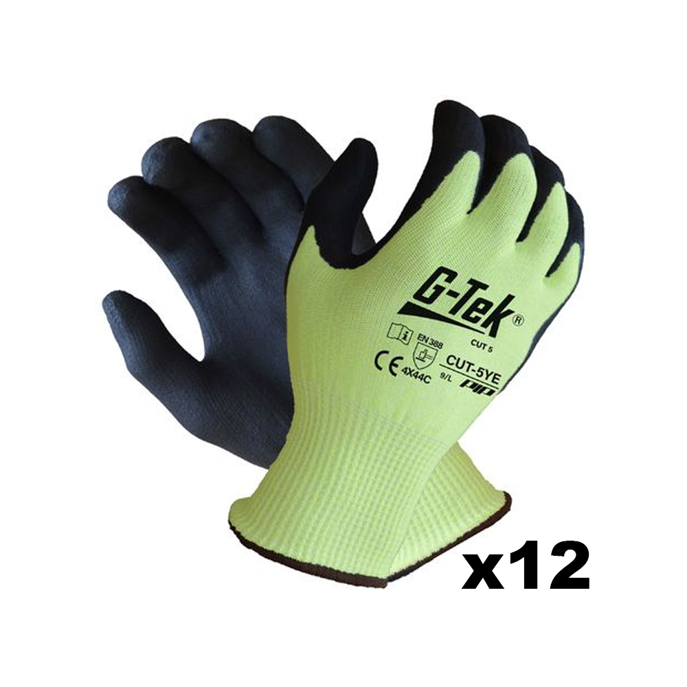 G-TEK CUT 5 HPPE GLASS LINER HI-VIS