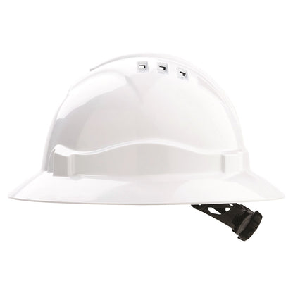 AUSCrush V6 Hard Hat Vented Full Brim